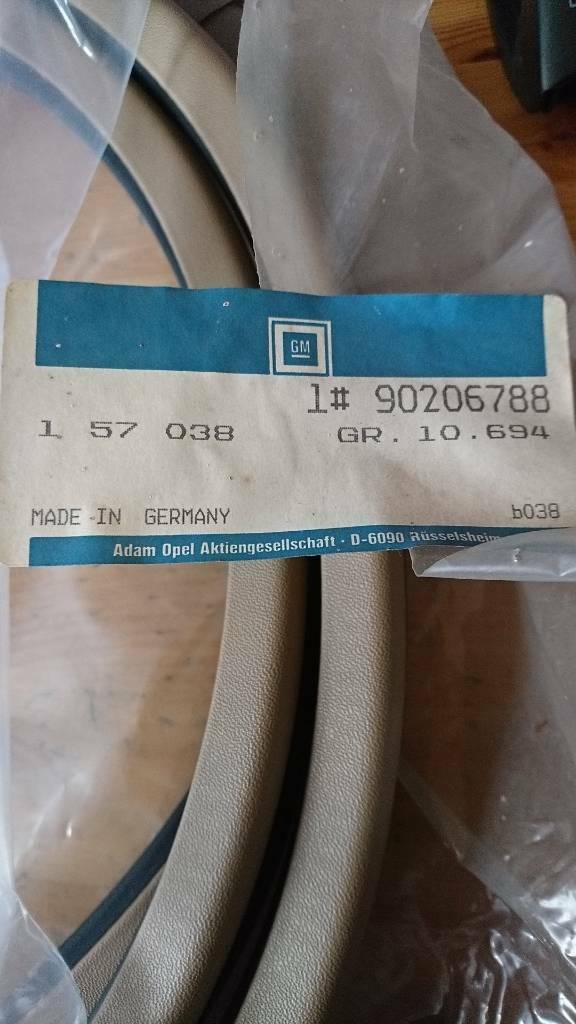 Ascona C Türdichtung vorne NEU original GM