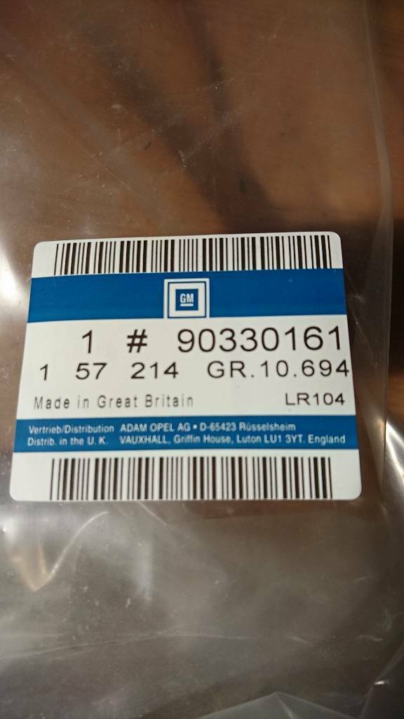 Kadett D 5 Türer Schrägheck Türdichtung hinten neu original GM