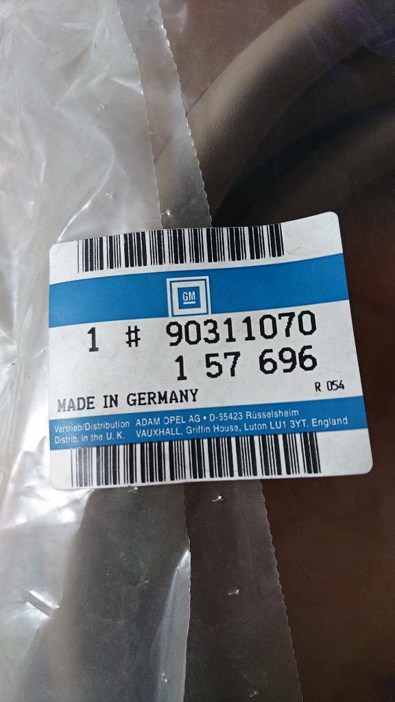 Omega A Caravan Gummidichtung Hintertür Neu Original GM