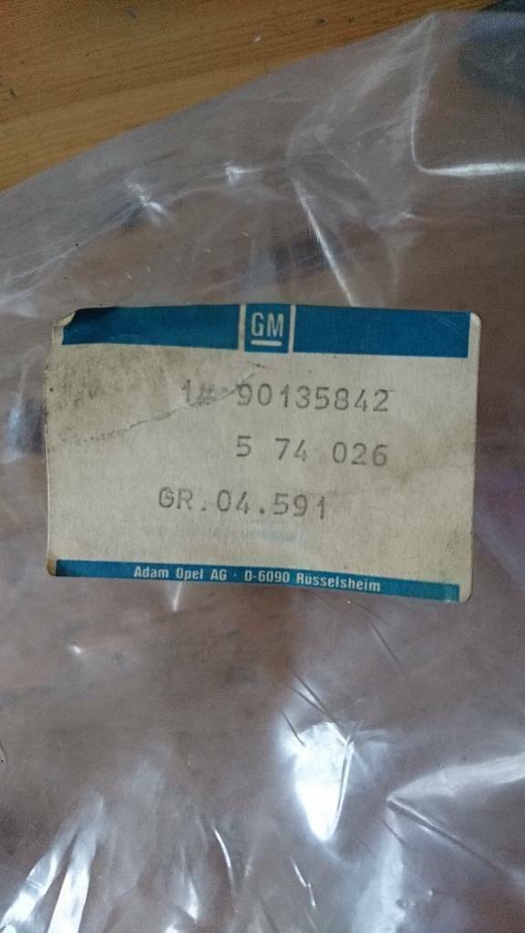 Original GM Rekord E Senator A Monza Handbremshebel Neu