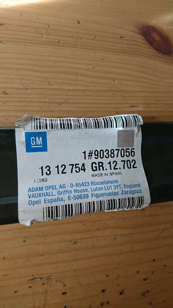 Corsa B Tigra A Stütze Luftleitblech vorne neu original GM