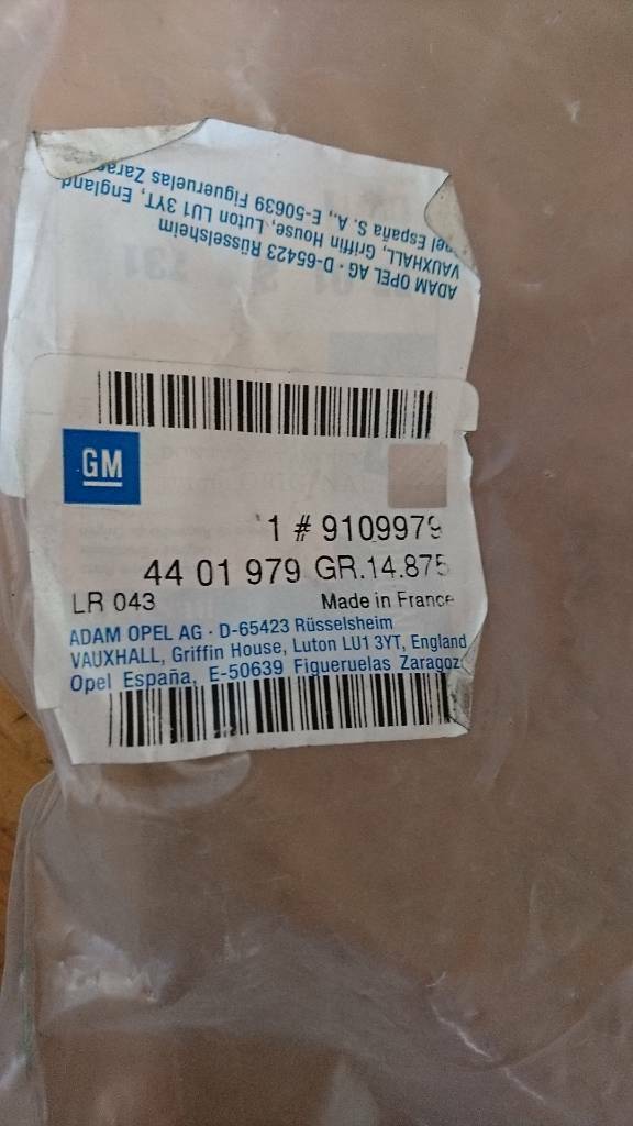 Opel Movano A Sicherheitsgurt vorne neu original GM