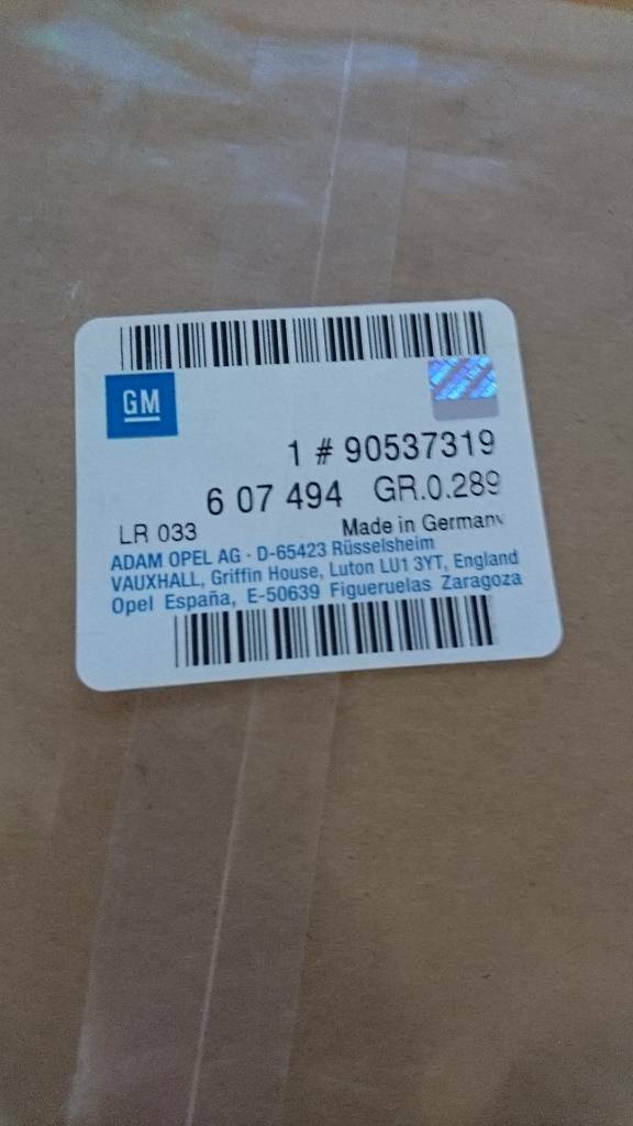 Astra G Zafira A Ventildeckel Dichtung Neu Original GM