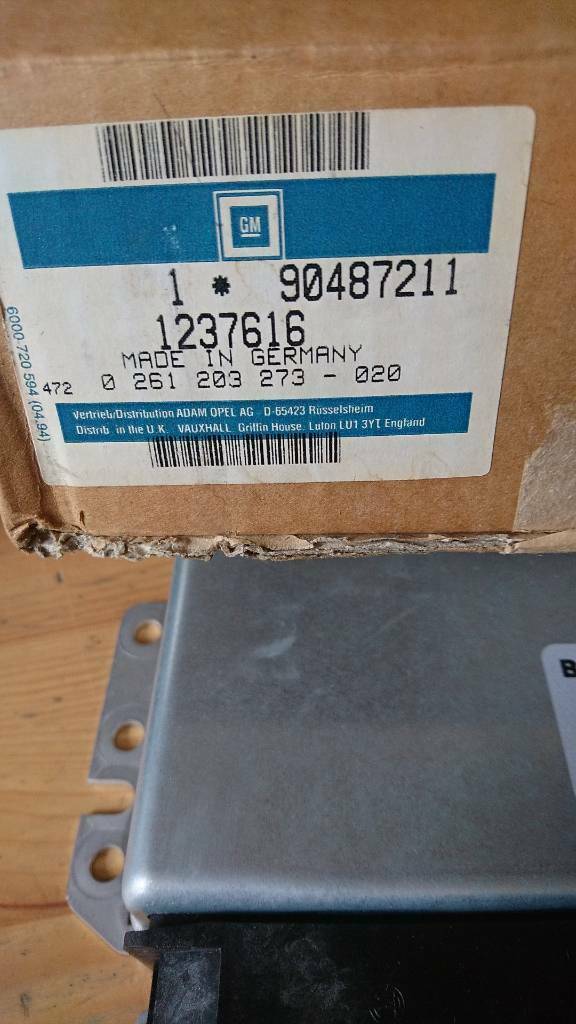 Omega B 3.0+3.2 Steuergerät Einspritzanlage neu original GM