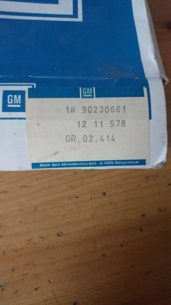 Original GM Rekord Monza Senator 2.2 Steuergerät Zündanlage neu