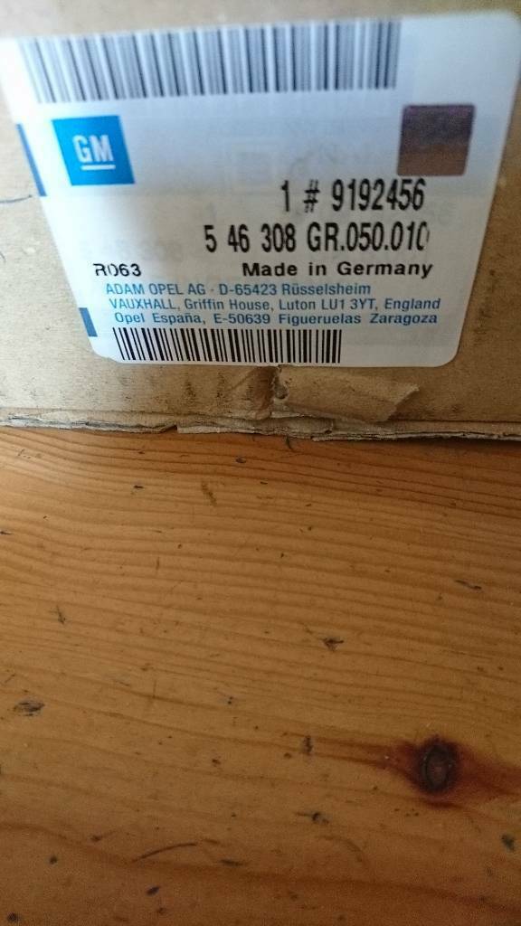 Astra G Zafira A Bremssattel Halter vorne Neu Original GM