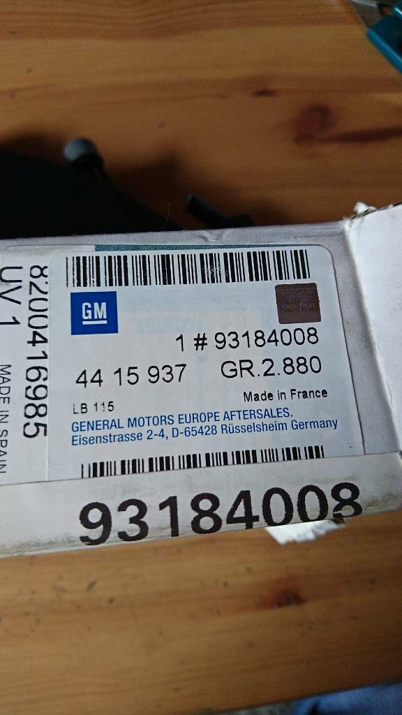 Opel Movano A Blinker vorne links neu original GM