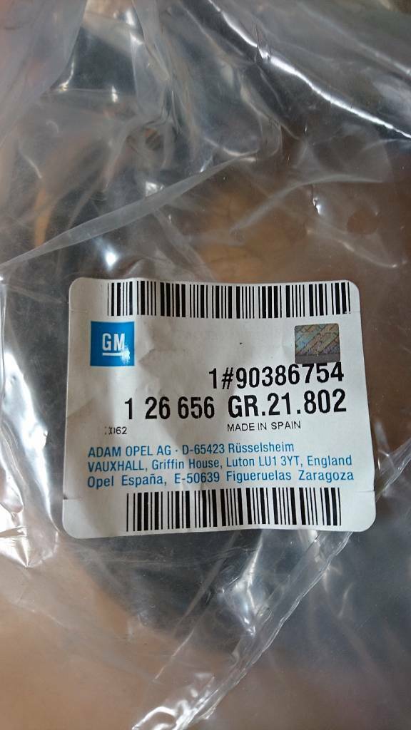 Corsa B Dichtung Heckscheibe Neu Original GM