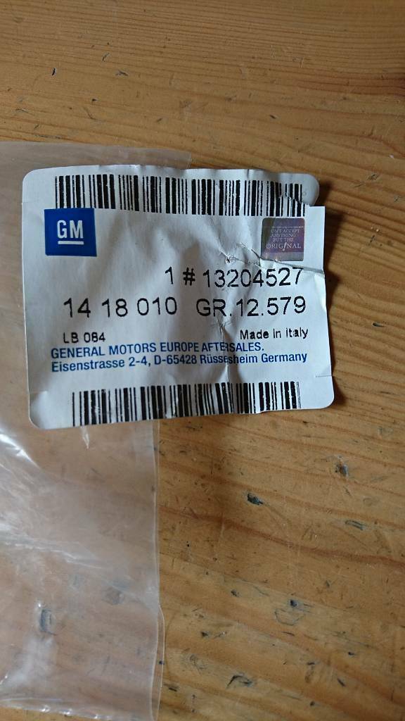 Insignia Halter Ersatzradbefestigung neu original GM