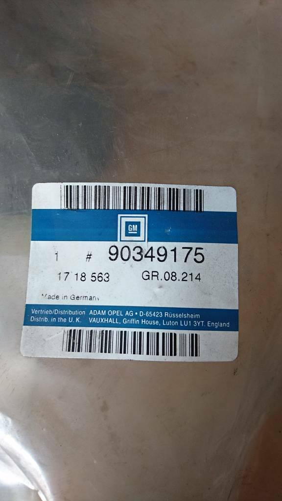 Vectra A CC Satz Schmutzfänger hinten neu original GM