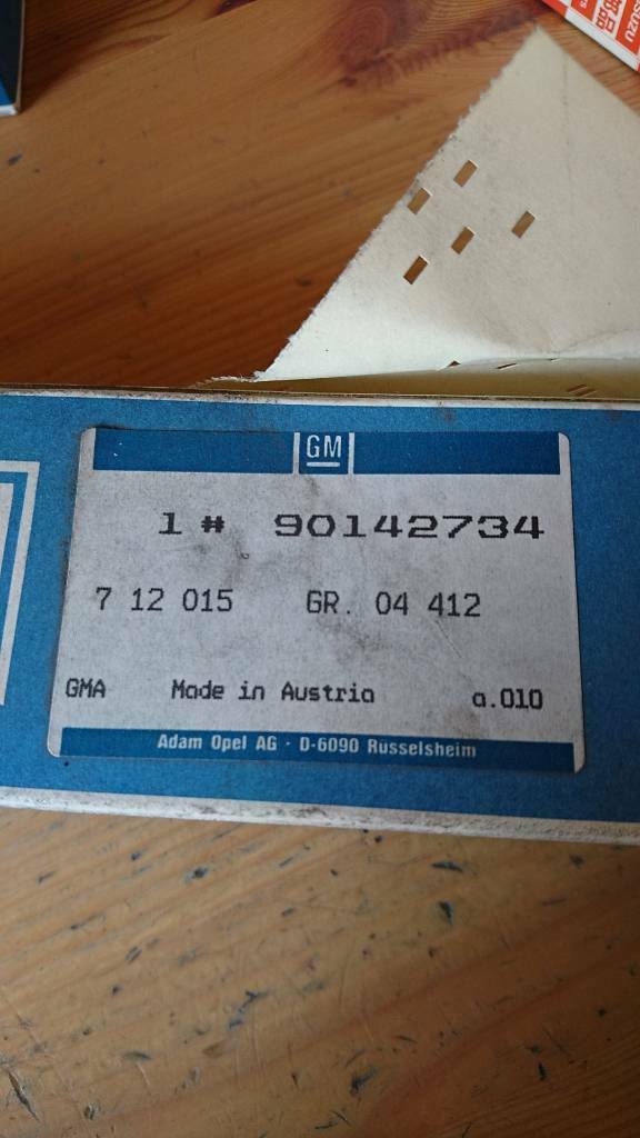 Ascona C 1.3 Zahnrad Stange Hauptantrieb neu original GM