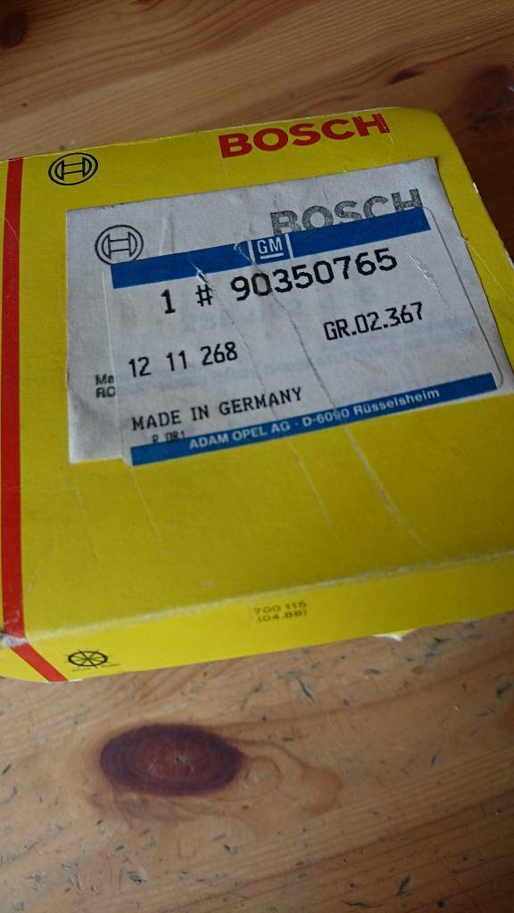 Astra F Corsa A Kadett E Vectra A Verteilerkappe original Bosch NEU