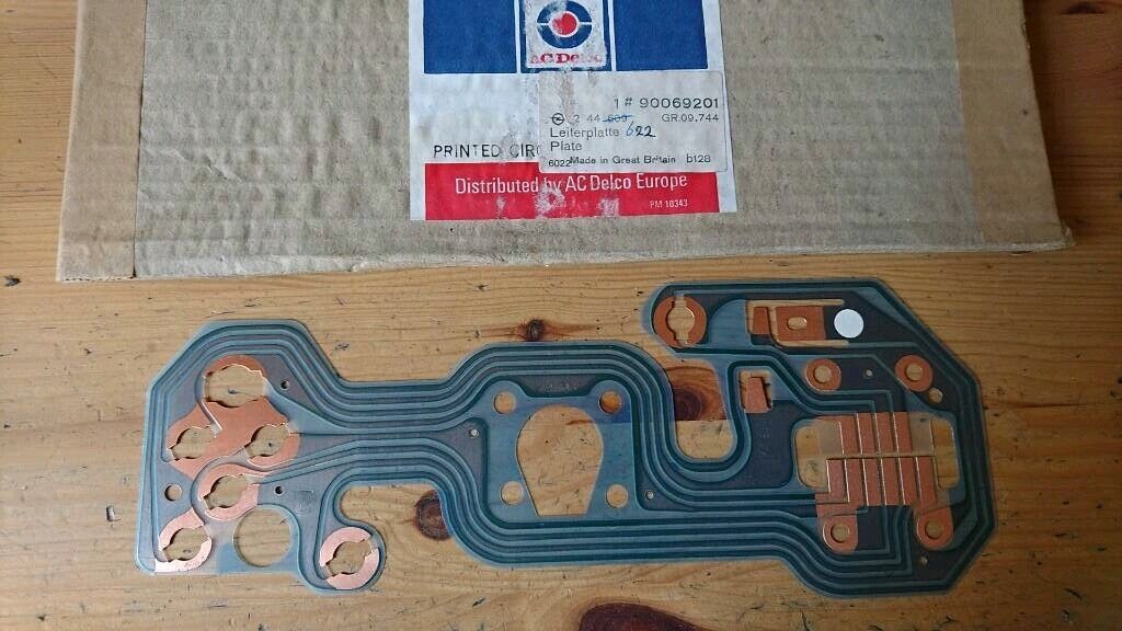 Kadett D Leiterplatte Tacho neu original AC Delco