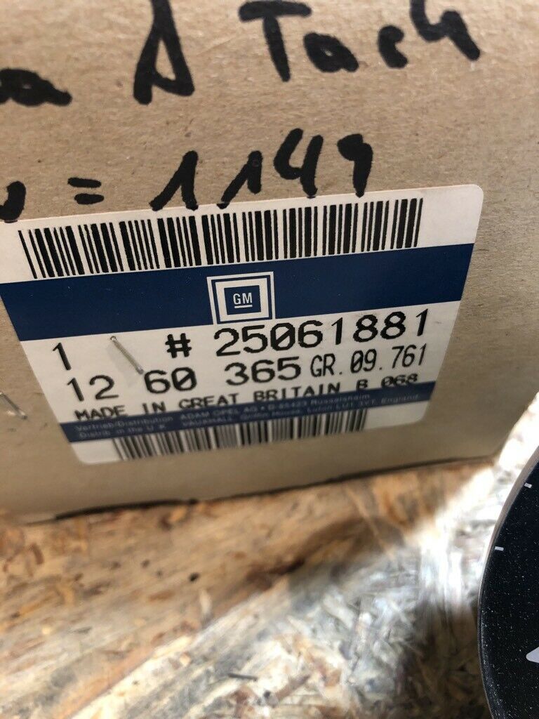 Original GM Opel Tacho Corsa A W=1149 *NEU*