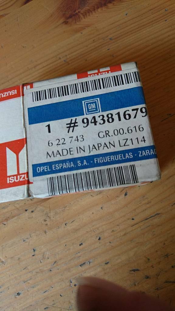 Vectra A Diesel Pleuellager neu original GM