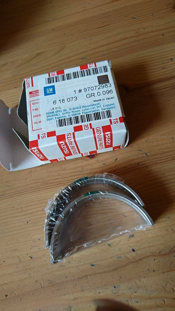 Opel Monterey Kurbelwellenlager neu original GM