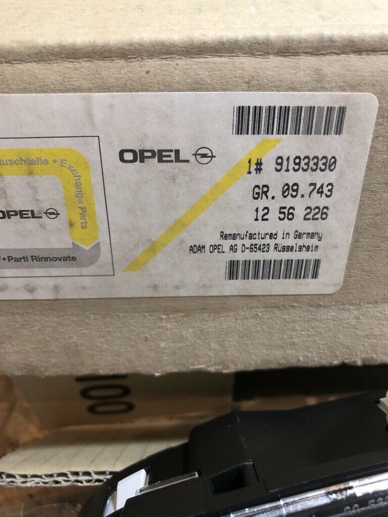 Original GM Opel Astra G Tacho Kombiinstrument Neu