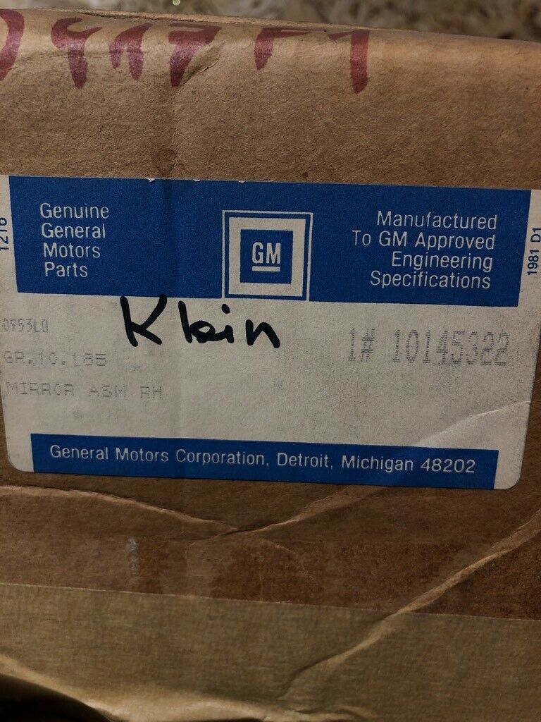 Original GM Chevrolet Lumina Pontiac Außenspiegel Neu