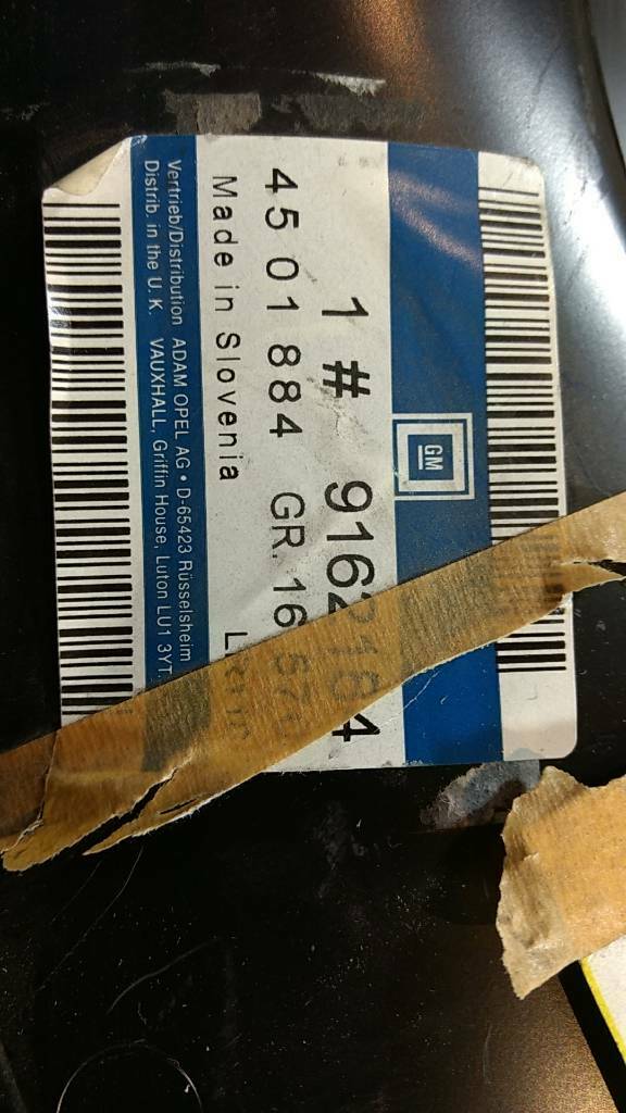 Original GM Opel Movano A Blechteil D-Säule innen oben rechts NEU