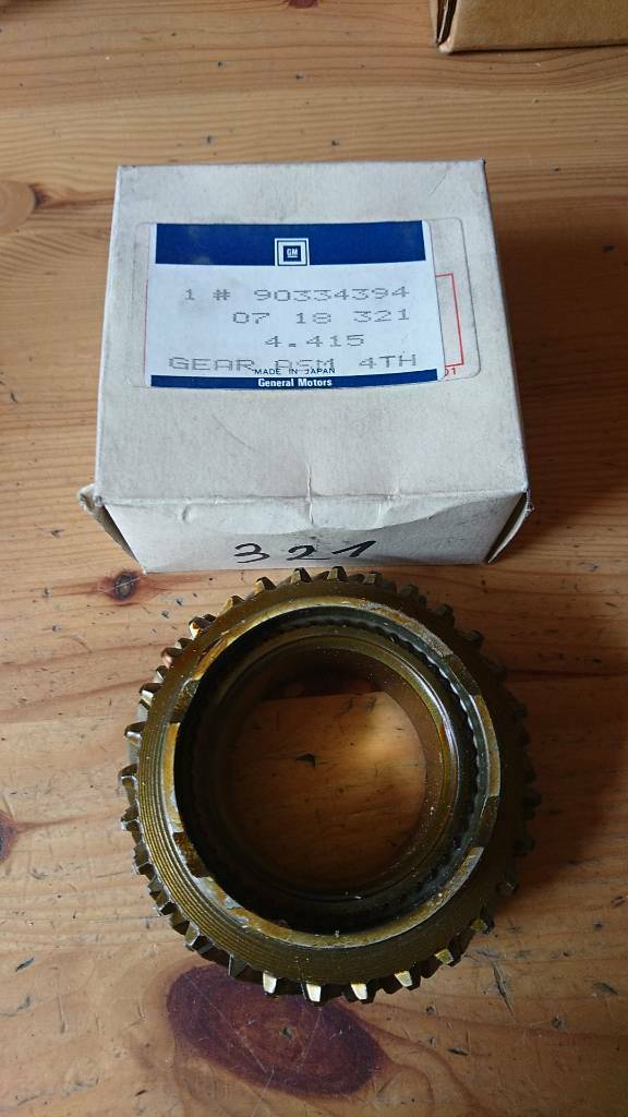 Calibra Ascona C Astra F Kadett E Vectra A F16 Zahnrad 4. Gang Neu GM