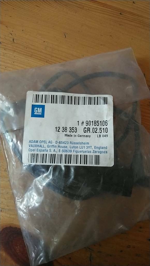 Kadett E bremsbelagsensor neu Original gm