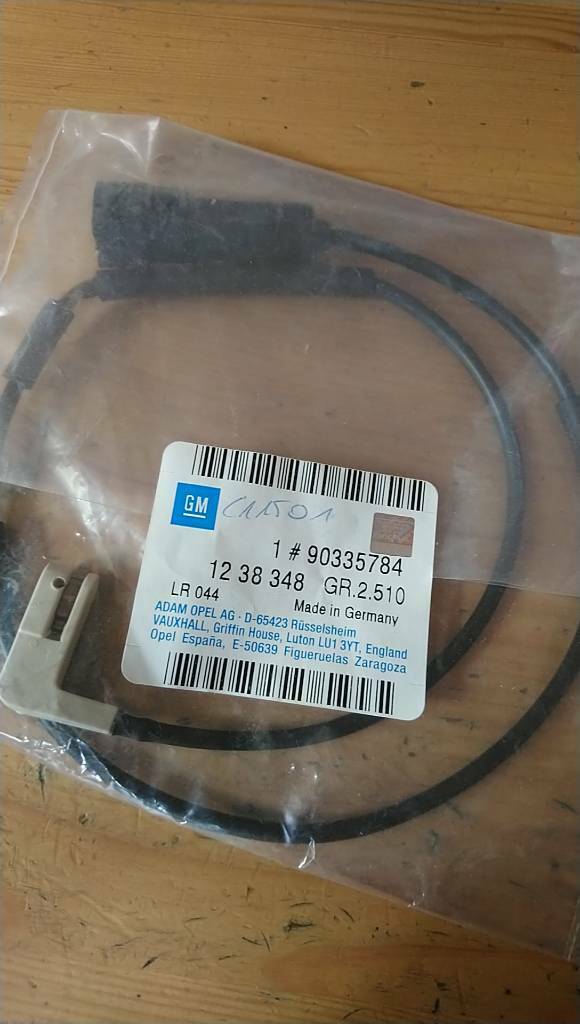 Astra F Kadett E GSI Vectra A Calibra Bremsverschleißkontakt Neu Original