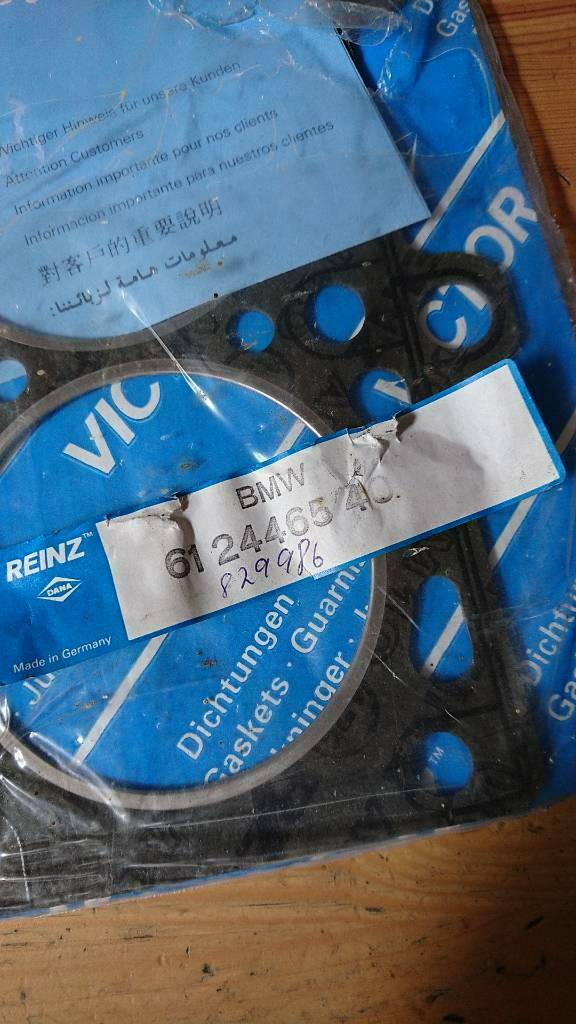 BMW Oldtimer Youngtimer Zylinderkopf Dichtung neu
