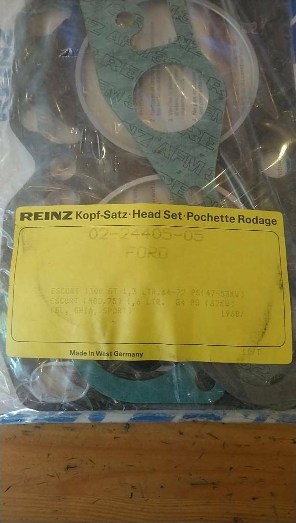 Ford Escort MK1 Dichtungssatz neu Original REINZ