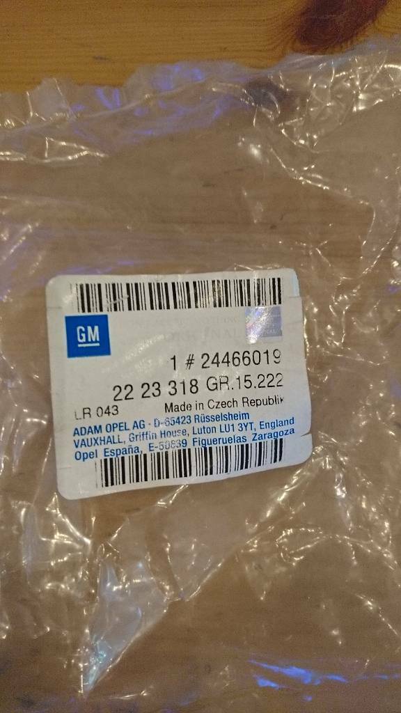 Original Opel Vectra C Halter Warndreieck