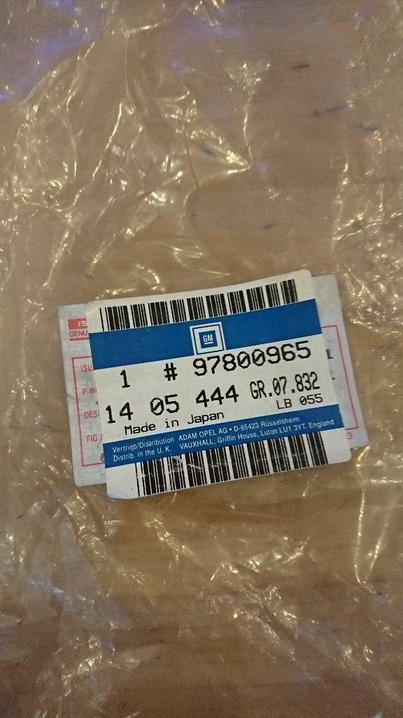 Monterey Endkappe hinten rechts Stoßstange neu original GM