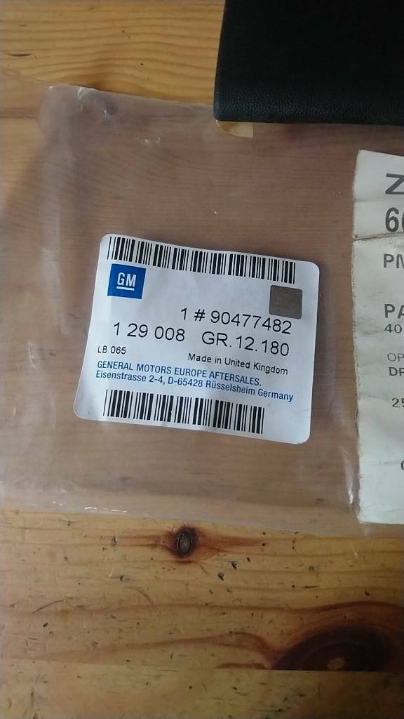 Omega Zierleiste neu Original GM