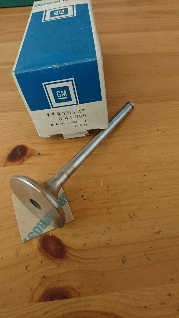 Frontera A Omega A Diesel Einlassventil Neu Original GM