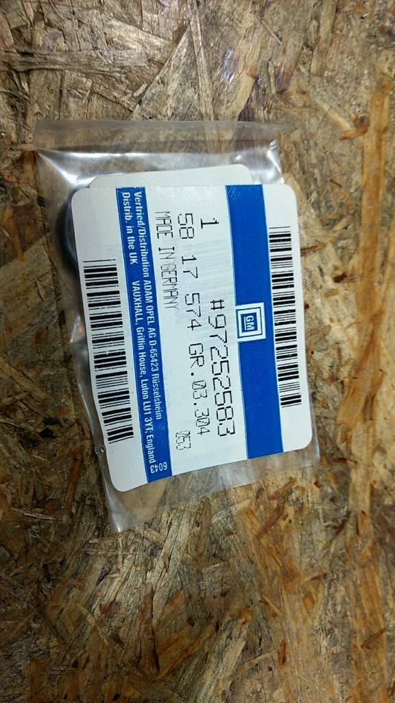 Original GM Opel Dichtring Kraftstoffeins. Astra G Zafira A NEU