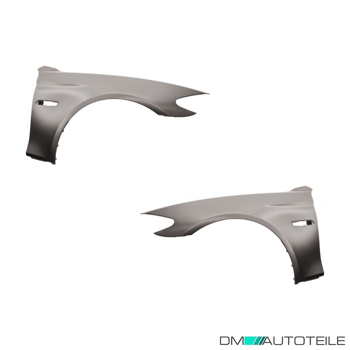 Kotflügel SET rechts+links vorne Blinkerloch passt für BMW 5er + Touring 10-13