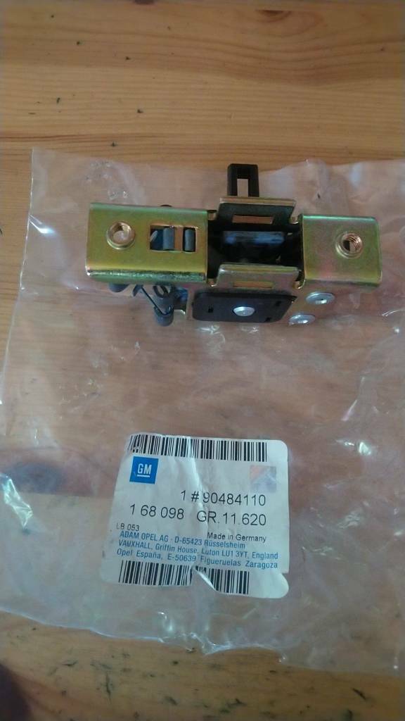 Corsa C Sitzschloß Rückenlehne neu Original GM