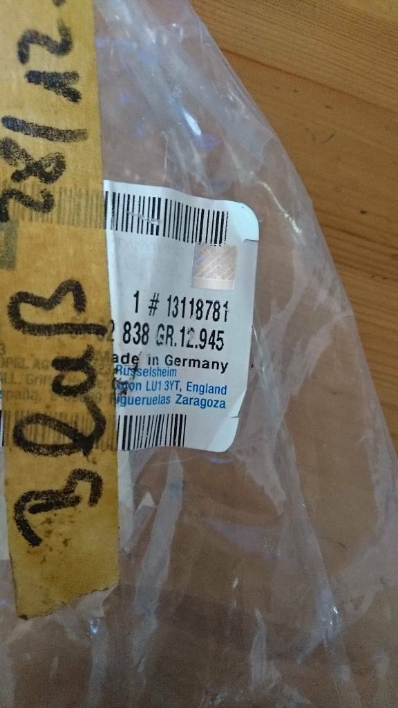Astra G Zafira A Tankdeckel Arretierung Neu Original GM