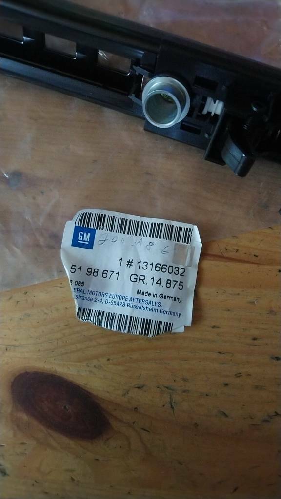 Astra H Zafira B Gurt Höhenversteller L.R neu Original GM