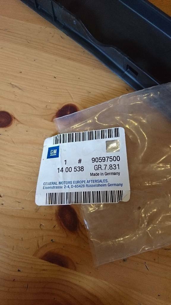 Opel Zafira A Verlängerung Stoßstange vorne rechts neu original GM