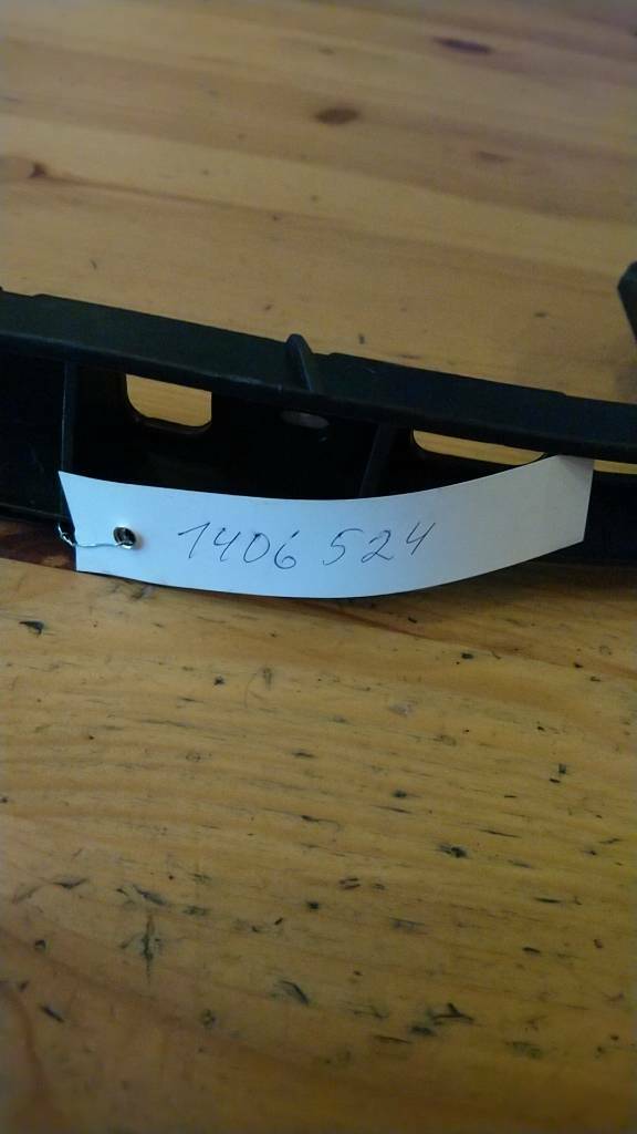 Astra G Führungsschiene Stoßstange hinten rechts neu original Opel