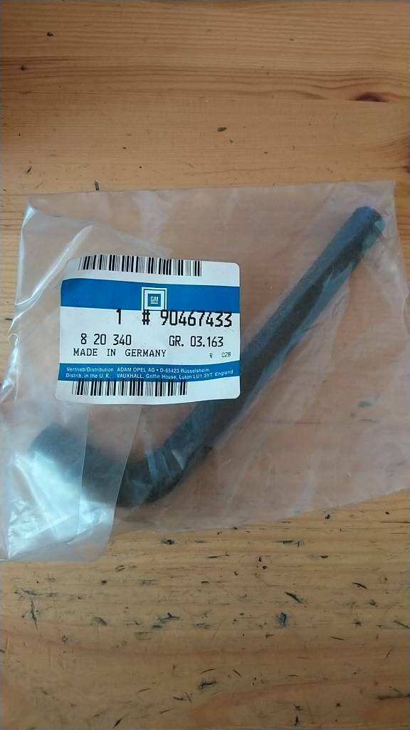 Corsa A Schlauchbogen Kraftstoffleitung Neu Original GM
