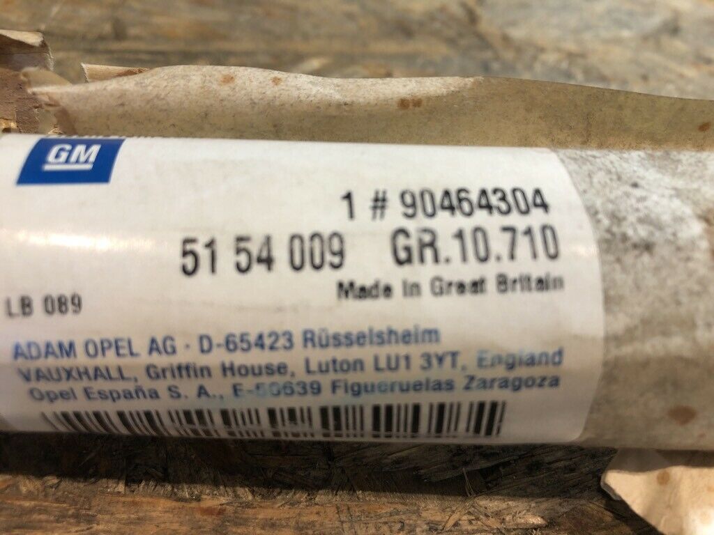 Original Opel Fensterschachtleiste Vectra B Neu