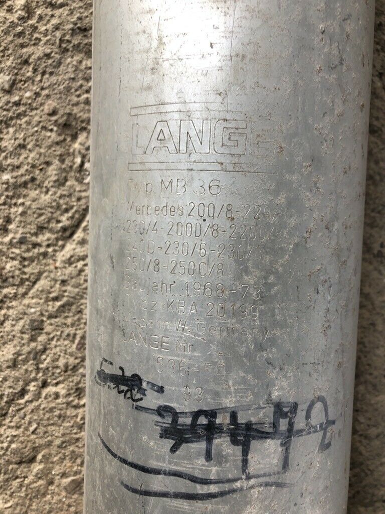 Mercedes Benz 200 / 8 Bj.68-73 Endschalldämpfer Neu