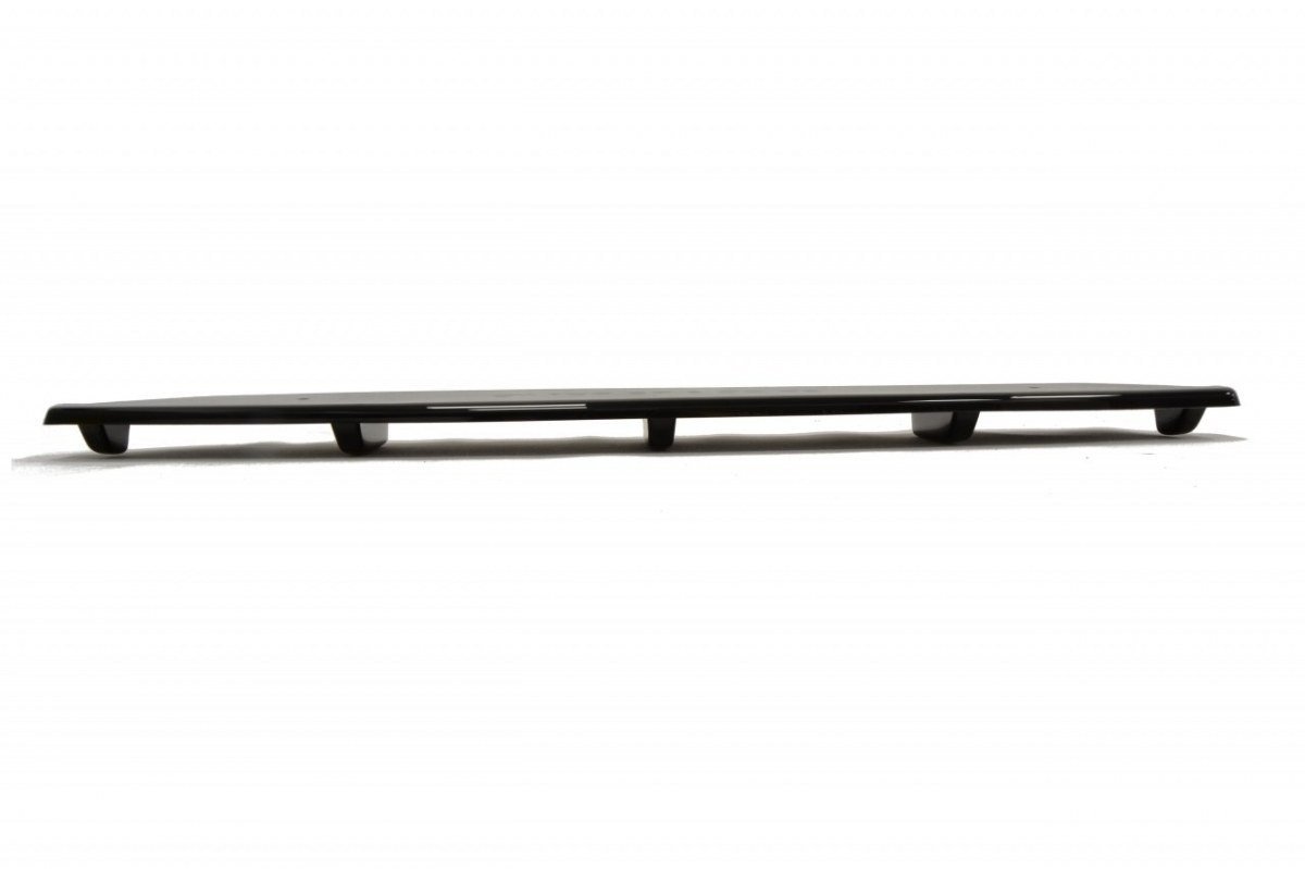 Mittlerer Diffusor Heck Ansatz für Skoda Octavia RS Mk3 / Mk3 FL Hatchback / Kombi schwarz Hochglanz