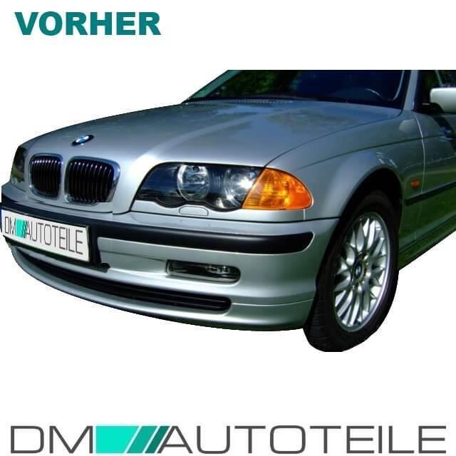 Frontblinker + Seitenblinker Weiß Facelift passt für BMW 3er E46 98-01 4/5 Türer