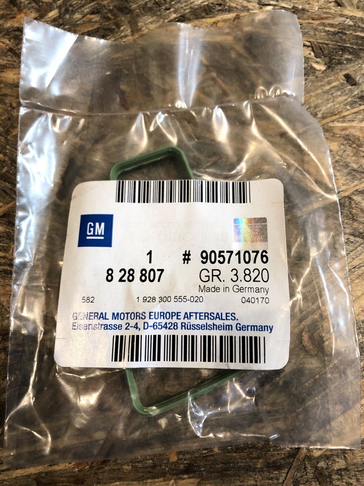 Opel Astra G Zafira A Dichtung Drosselklappenstutzen neu original GM