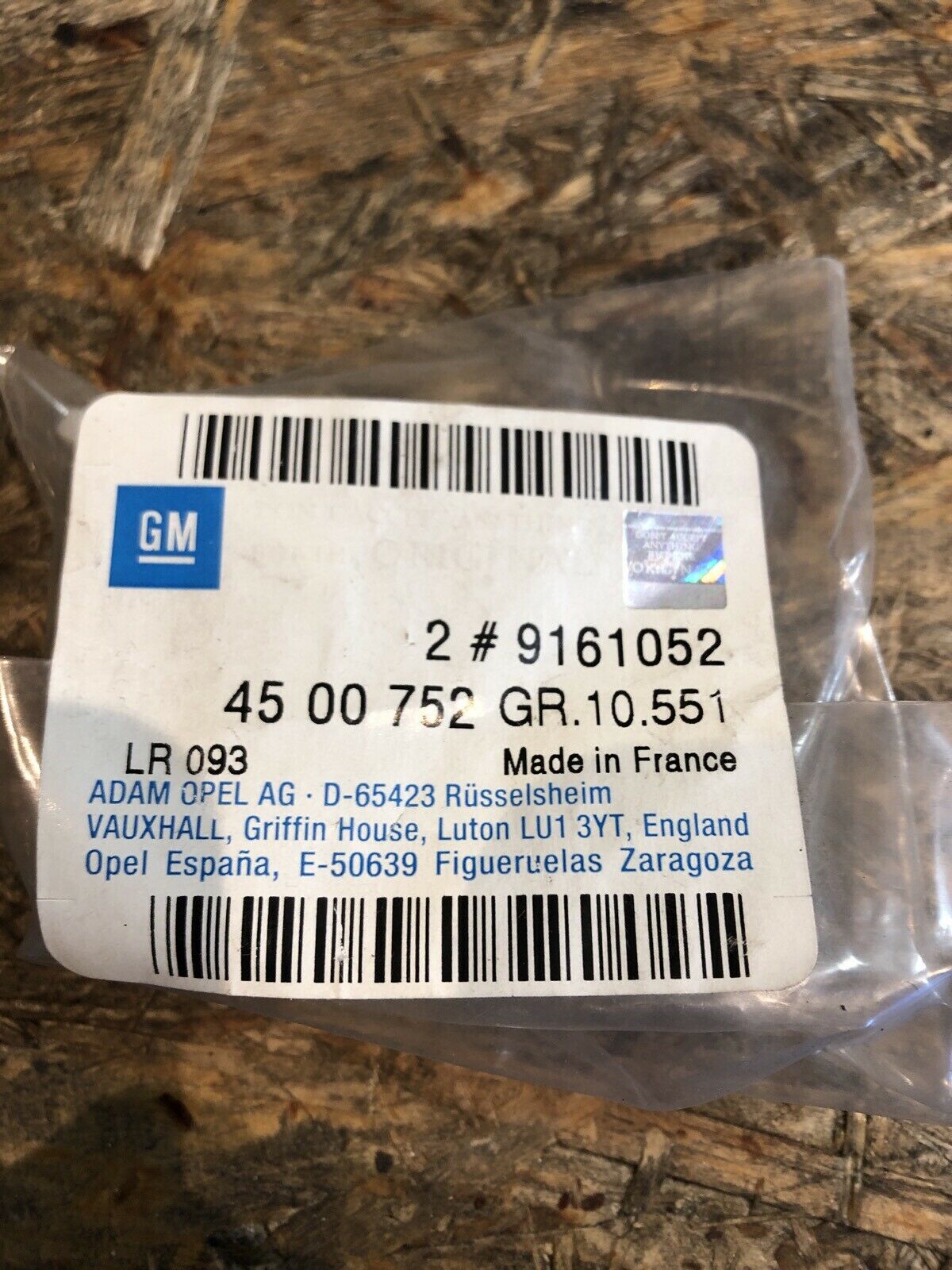 Opel Movano A Klemmring Neu