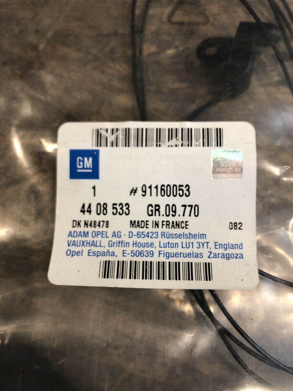 Opel Movano Spiegelsensor Außentemperatur original GM NEU