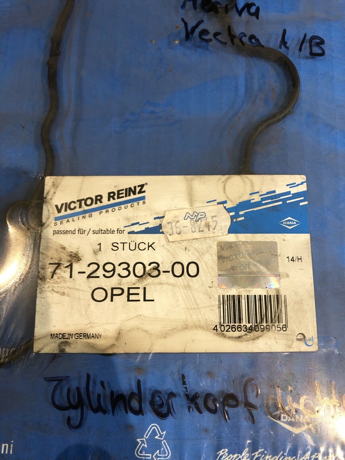 Opel Astra Combo Corsa Kadett Zylinderkopfdichtung Neu Original REINZ