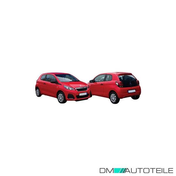 Stoßstangen Gitter Blende schwarz links passt für Peugeot 108 Baujahr ab 2014