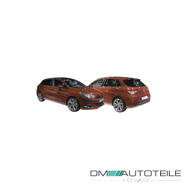 Stoßstange vorne mit SRA ohne PDC grundiert passt für Citroën C4 (B7) 2010-2017